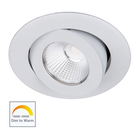 Wac Us Oculux 3.5In Rnd Adj Trim Sp Warm Dim R3BRA-SWD-WT